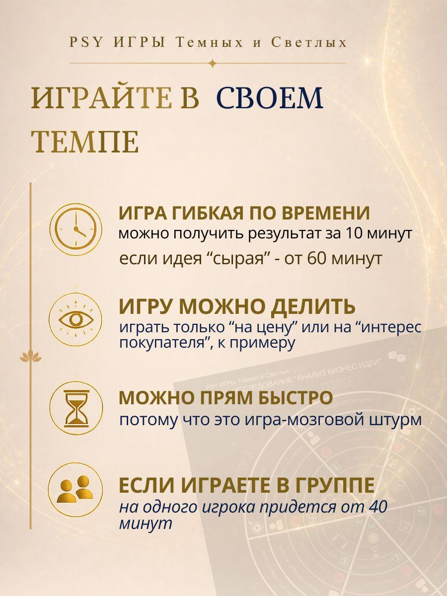 Слайд игры Анализ бизнес идеи 9
