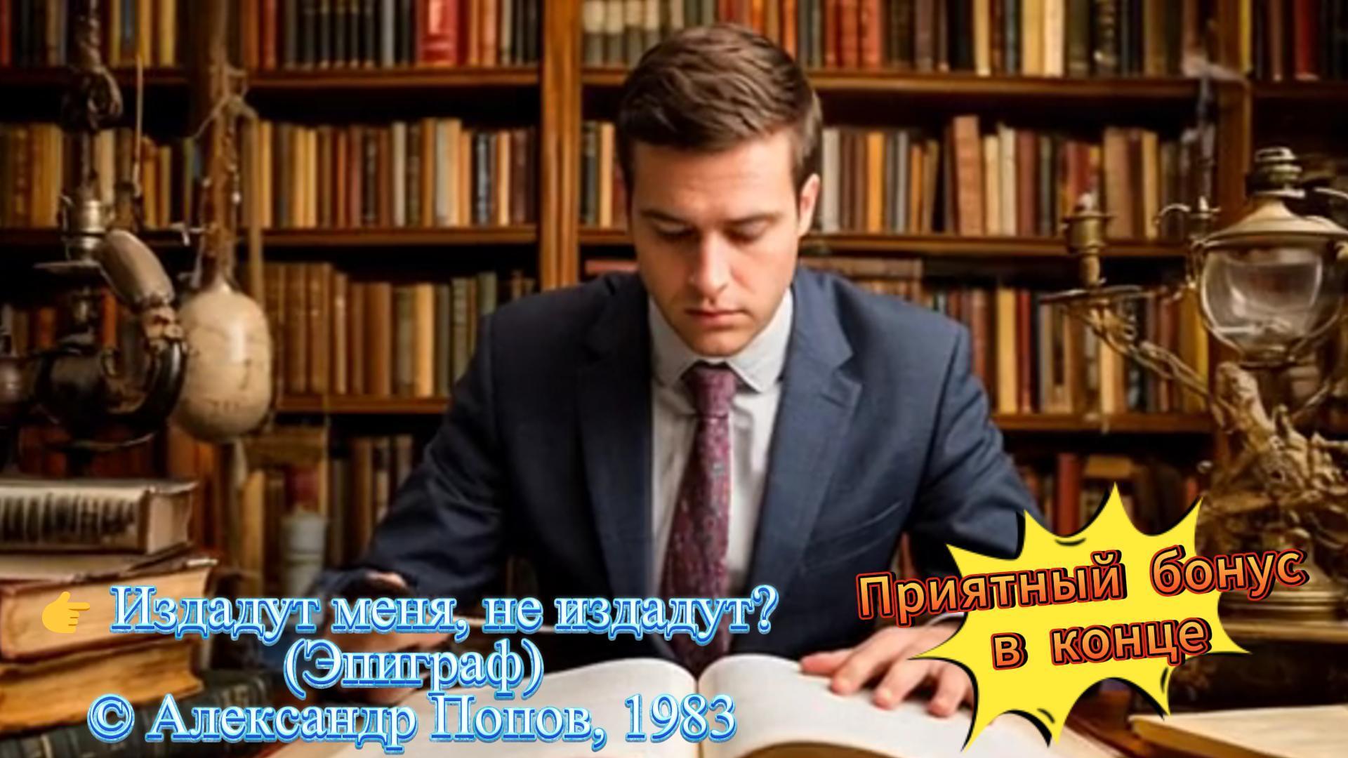 Издадут меня, не издадут? (Эпиграф)