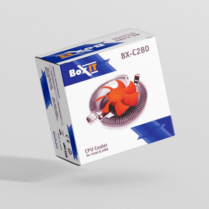 Картонная упаковка для процессорного кулера