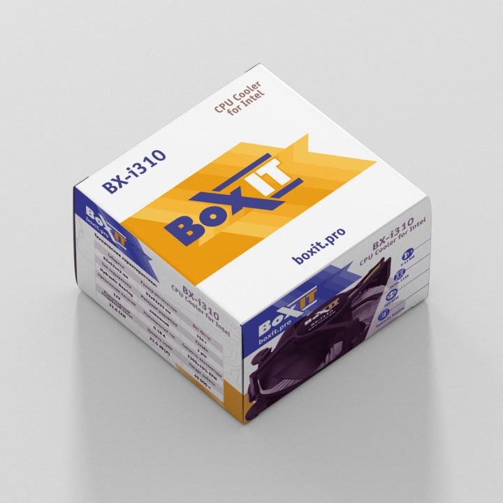 Картонная упаковка для процессорного кулера