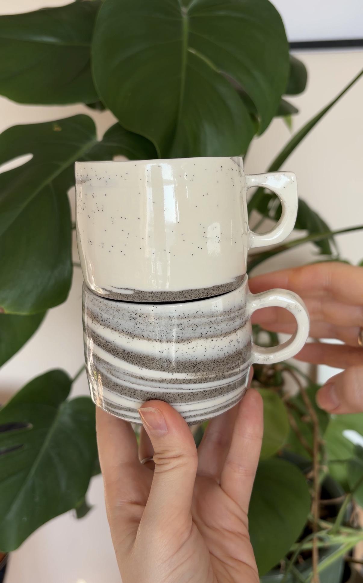 пиала ракушка керамика