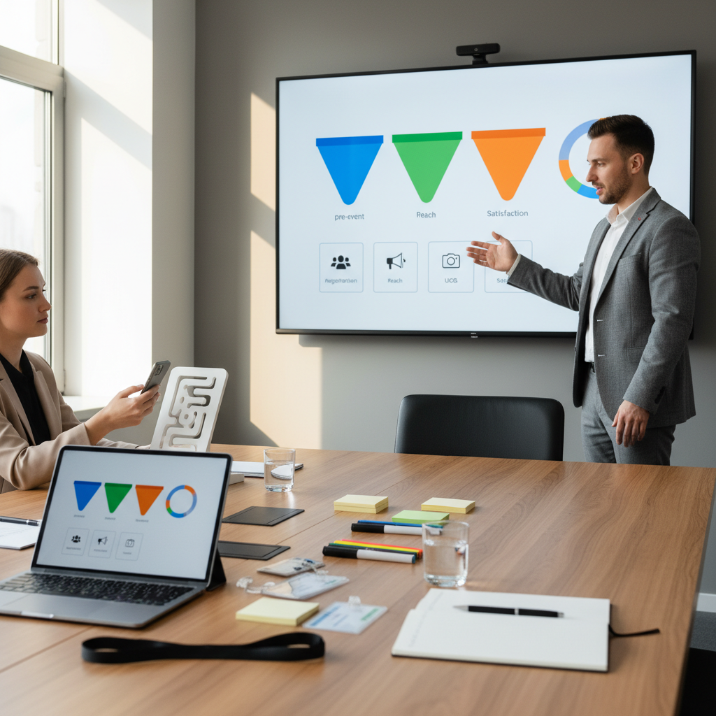 Воронка по KPI по работе с блогерами и инфлюенсерами