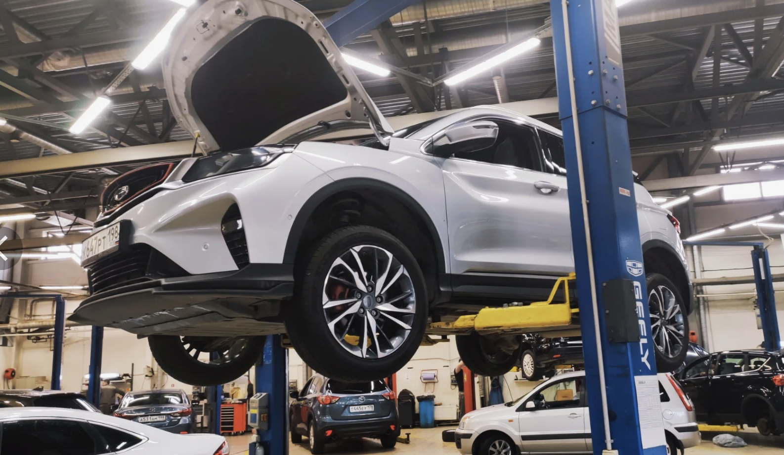 ремонт geely coolray