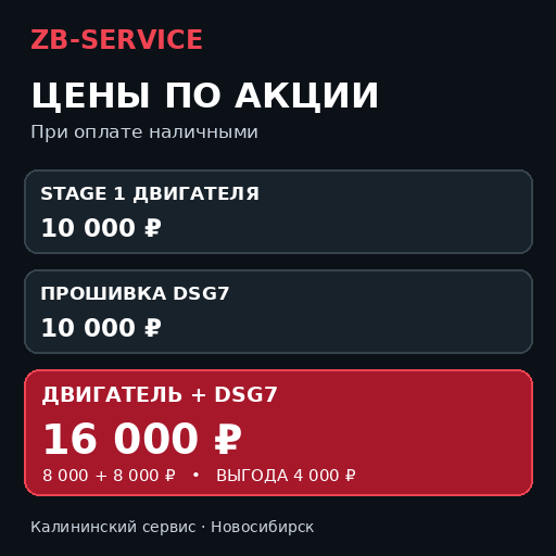 Акционные цены ZB-Service