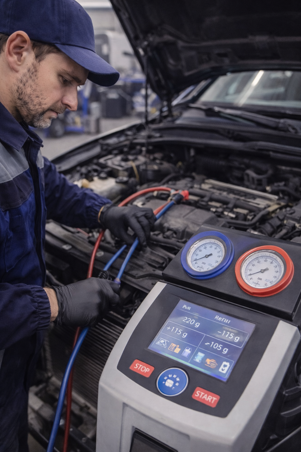 заправка кондиционера