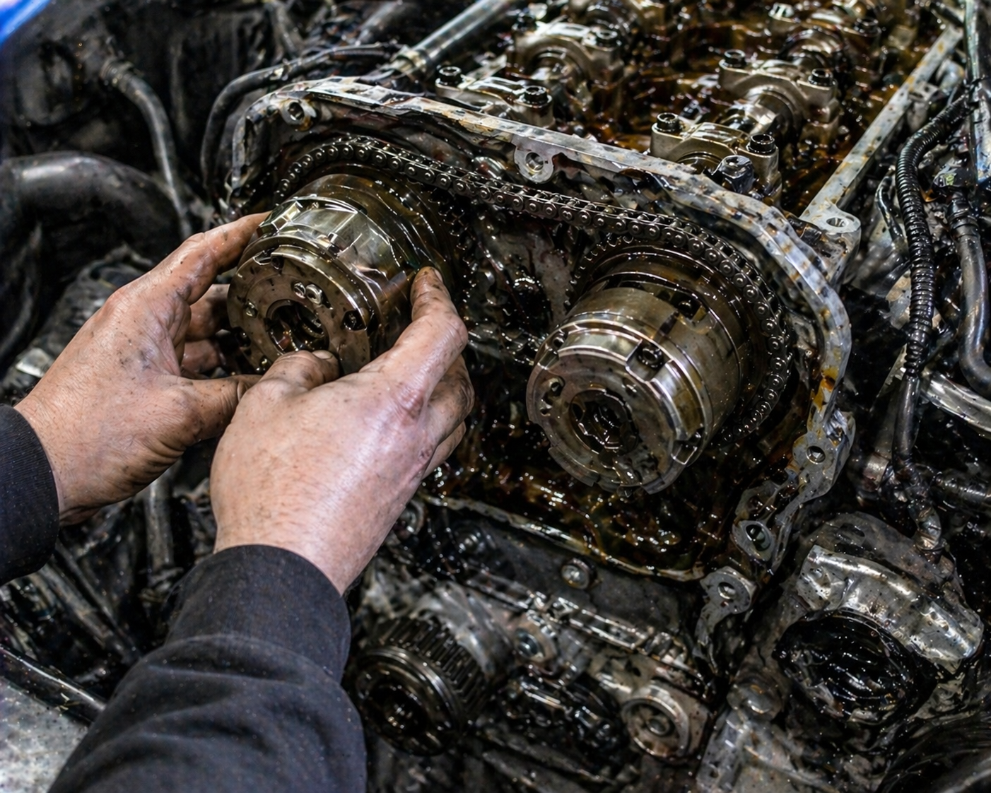 Замена муфты vvt