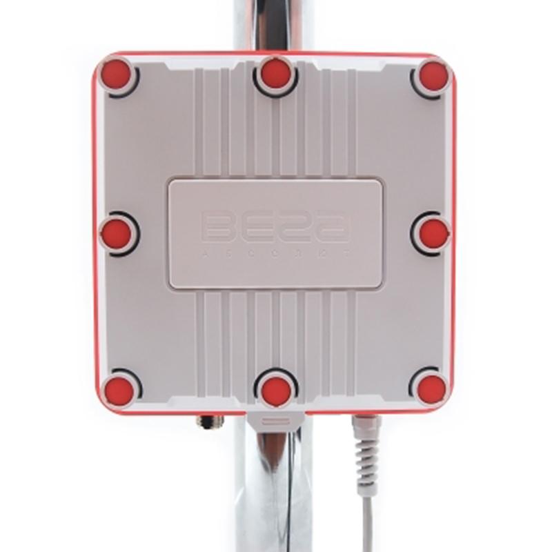 Вега БС-1.2 — вид спереди, разъёмы и индикаторы