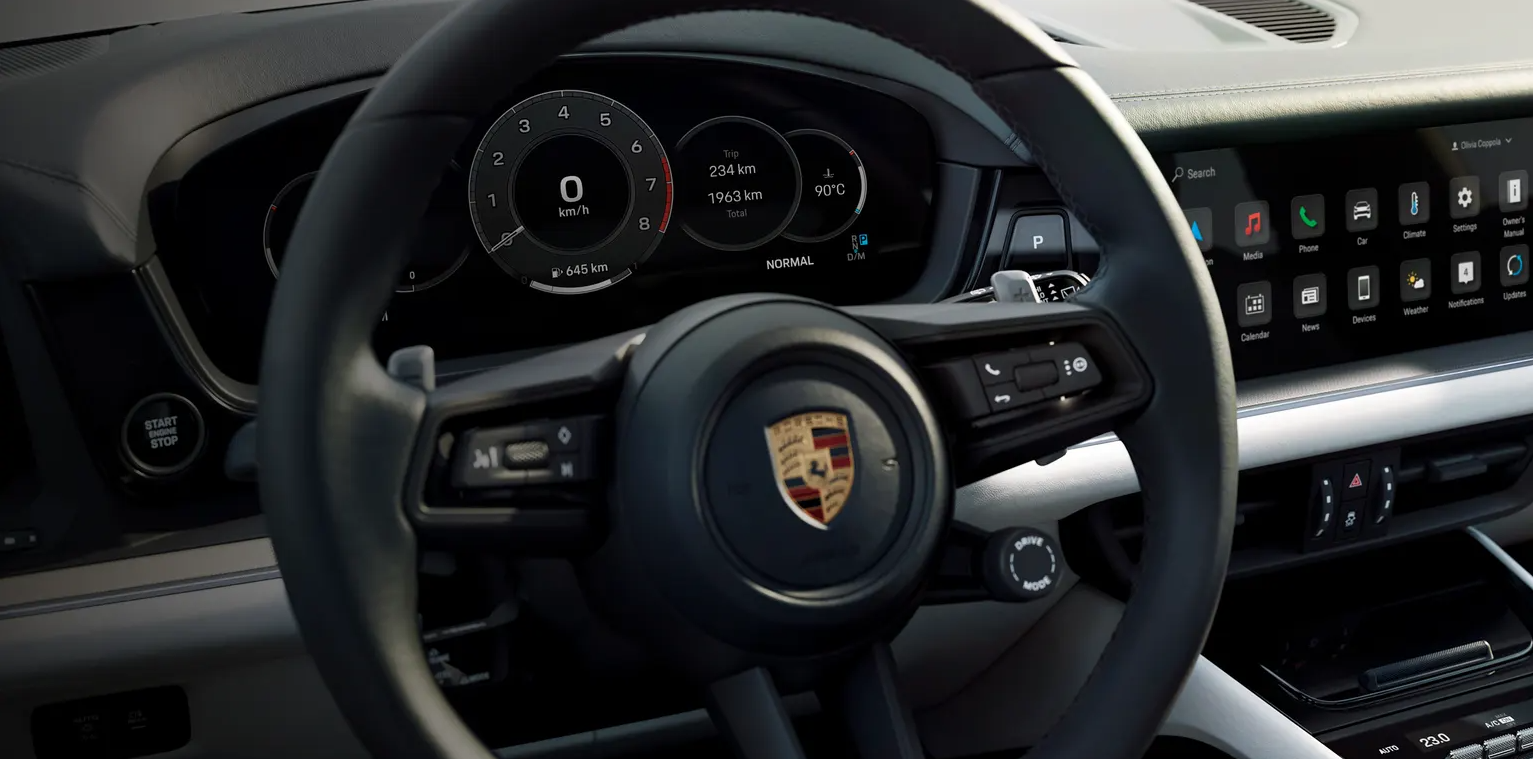 Интрьер. Porsche Cayenne