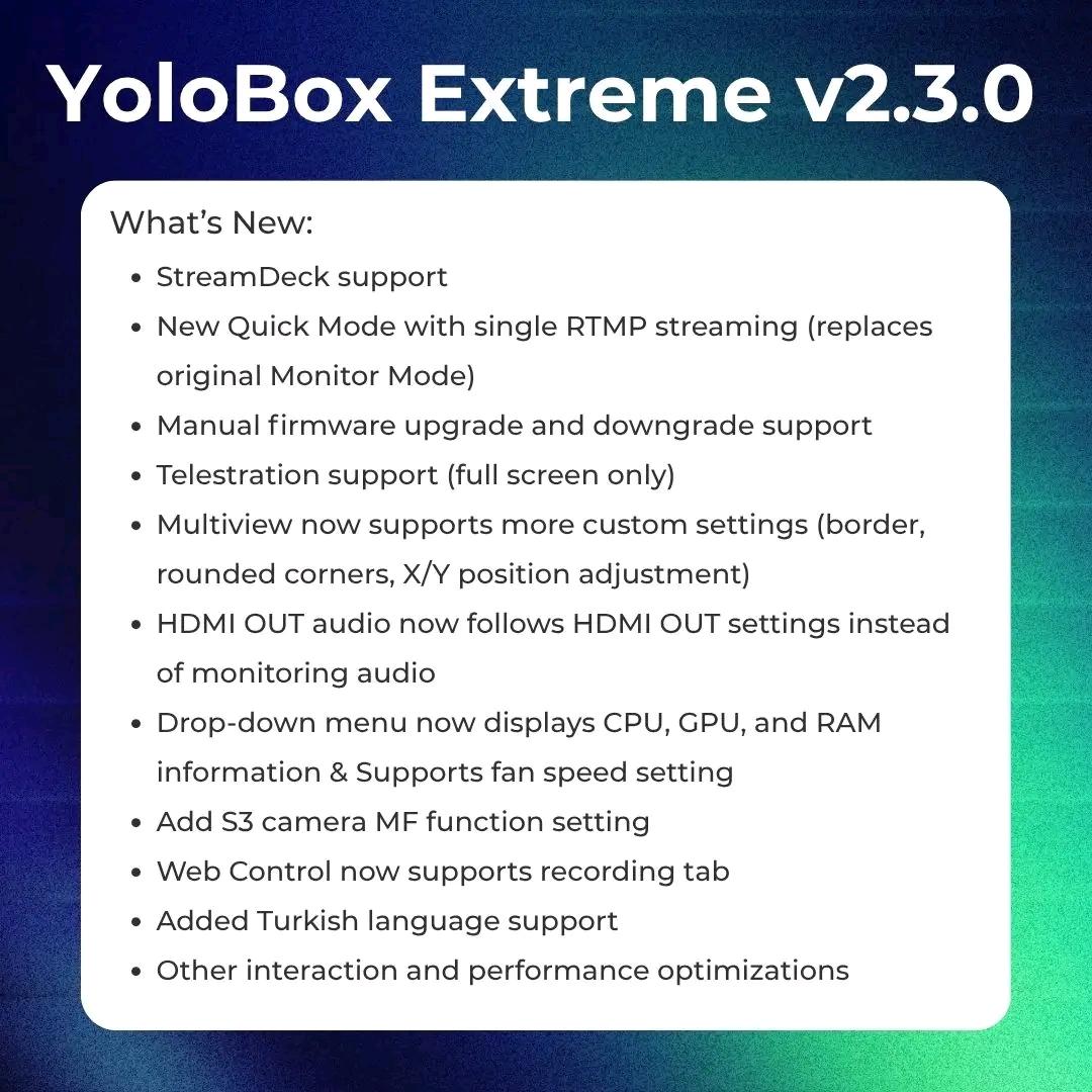 YoloBox Extreme v2.3.0
