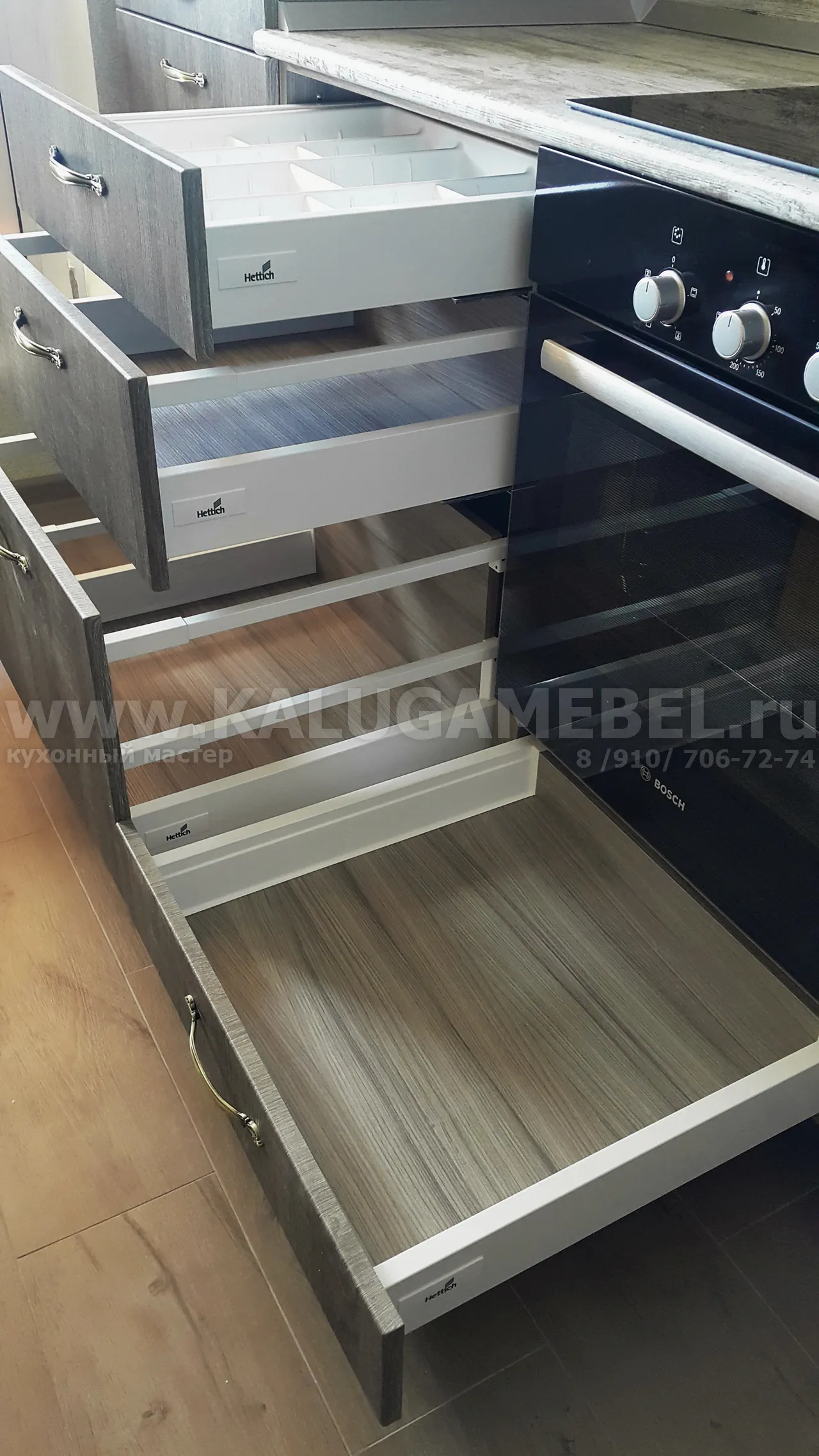 кухня Барс Полярный Дуб 5
