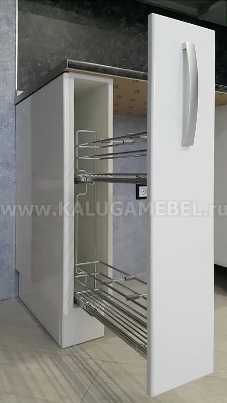 кухня белый глянец 8