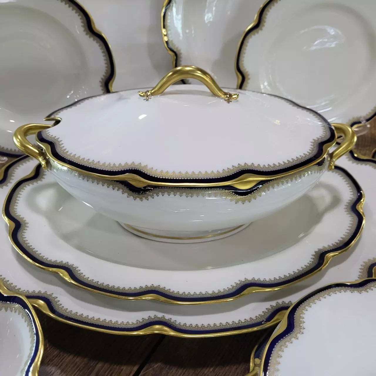 столовый сервиз limoges, антиквариат, винтаж, вип подарки