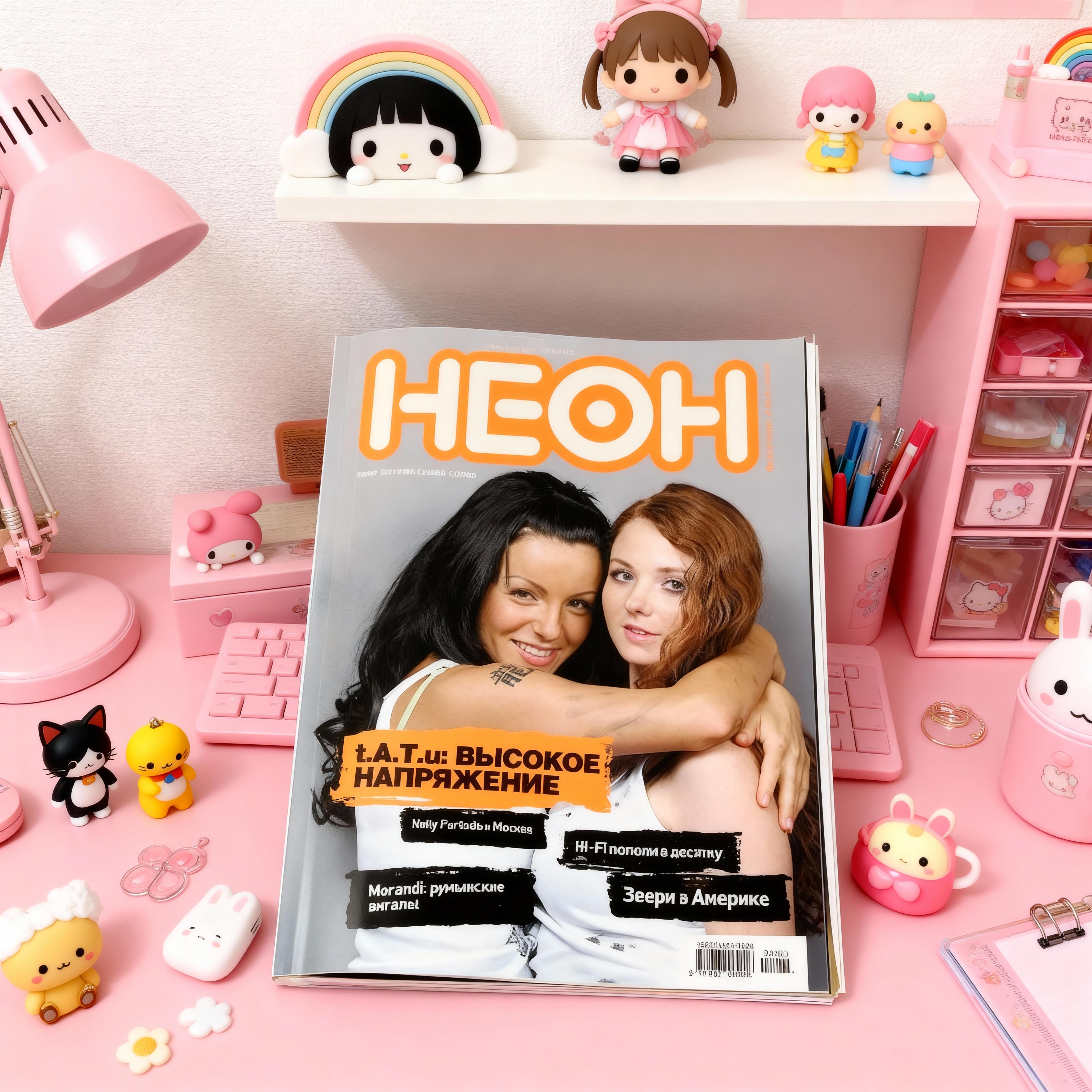 Группа Тату - фотограф Бязров - журнал Неон