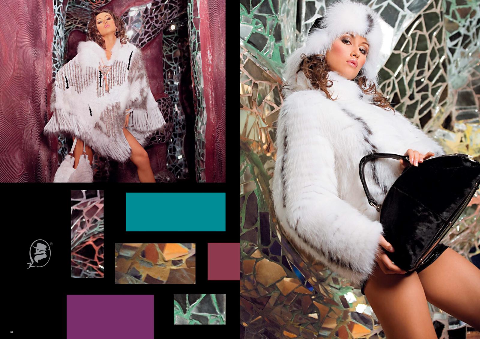 рекламная съемка меха