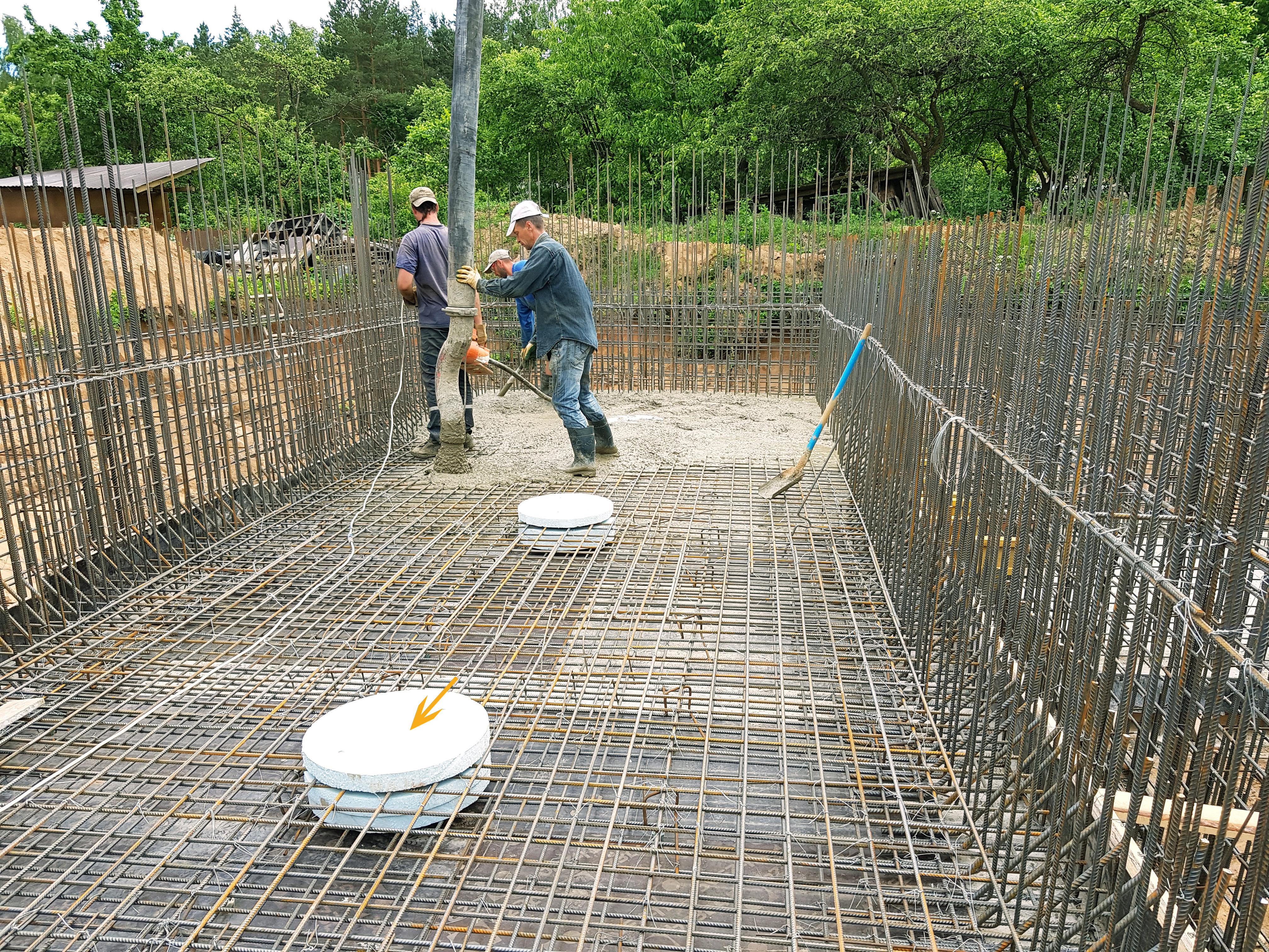 Бетон с расслоившимися компонентами