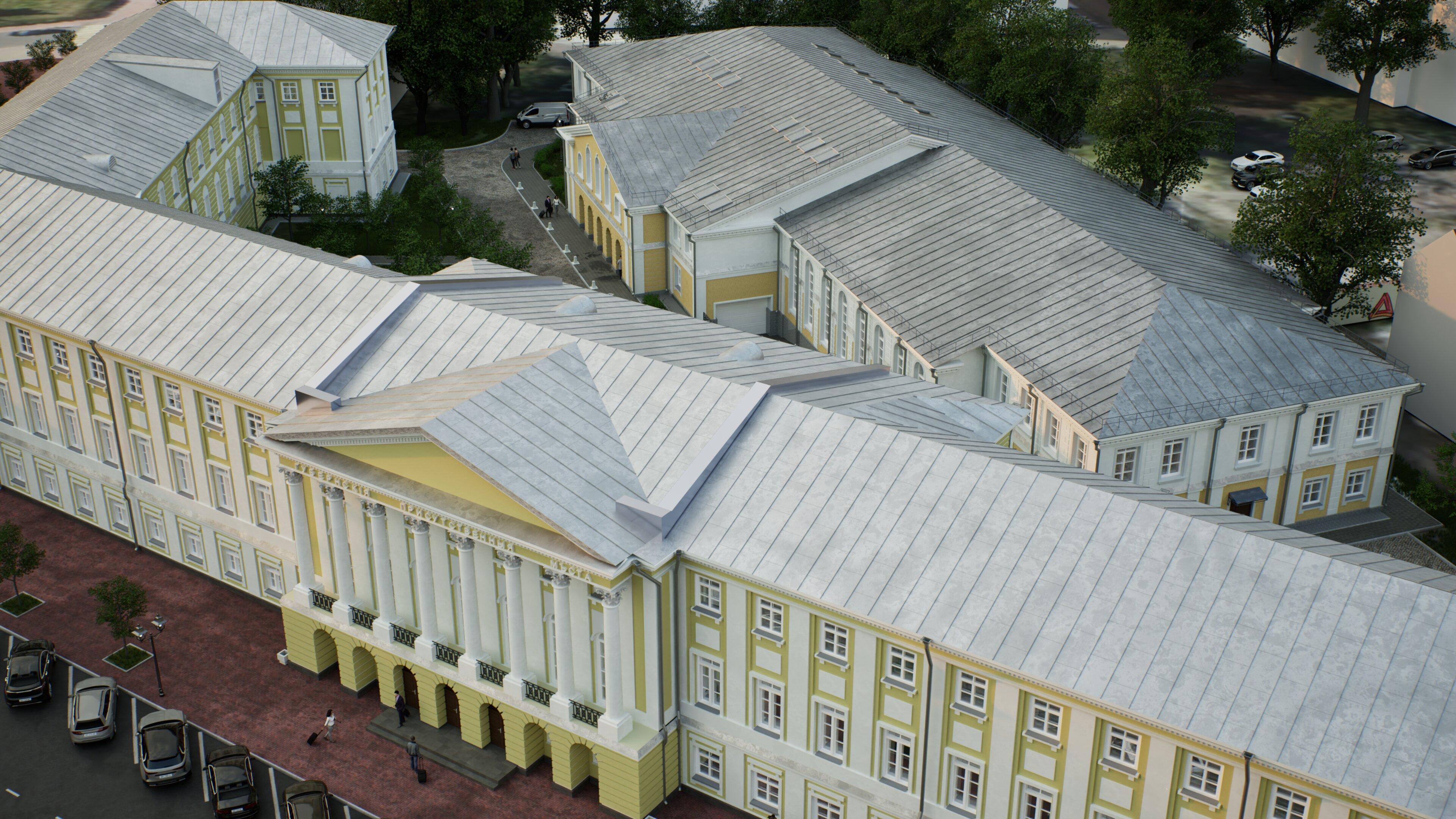 Гостиничный комплекс, Советская пл. г. Ярославль
