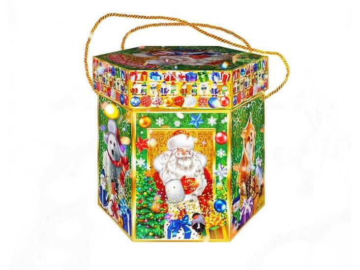 Новогодние подарки Голубые дома