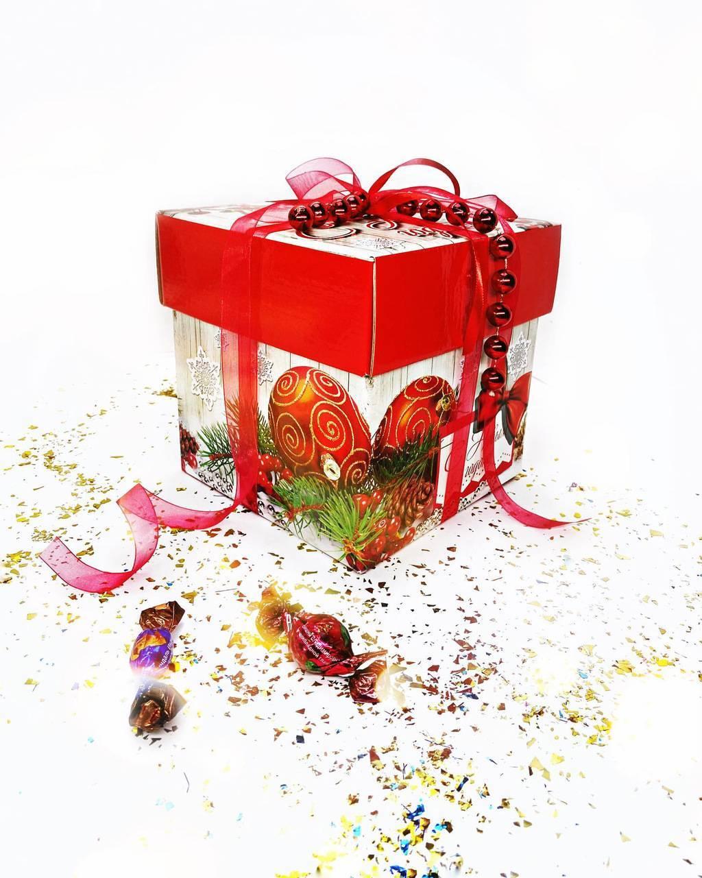 Новогодние подарки Голубые дома