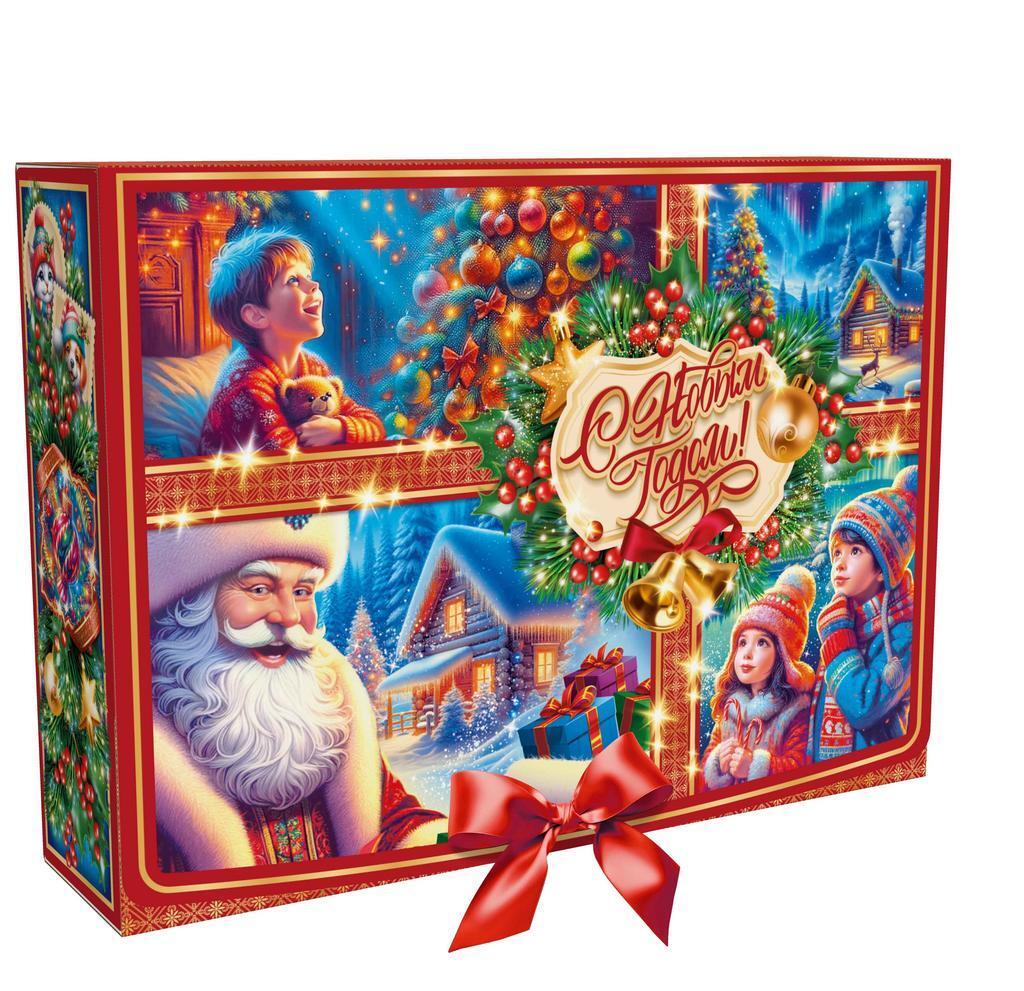 Новогодние подарки Красные дома