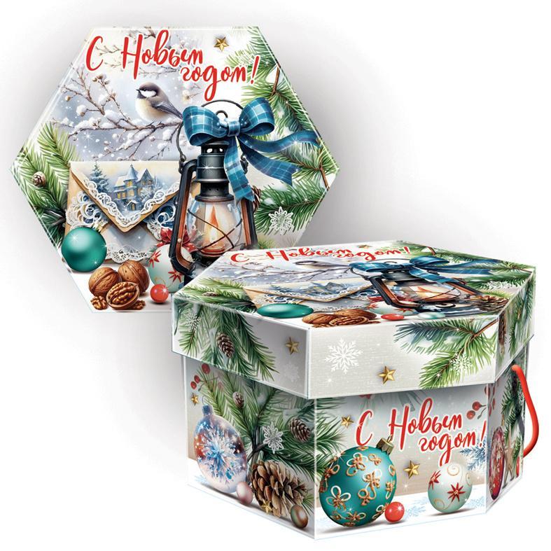 Новогодние подарки Голубые дома