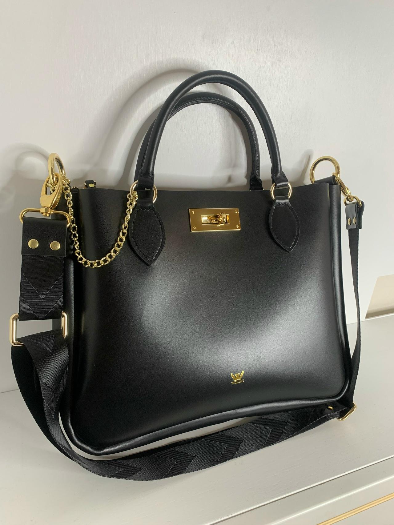 Большая сумка из натуральной кожи Willavi Mild L