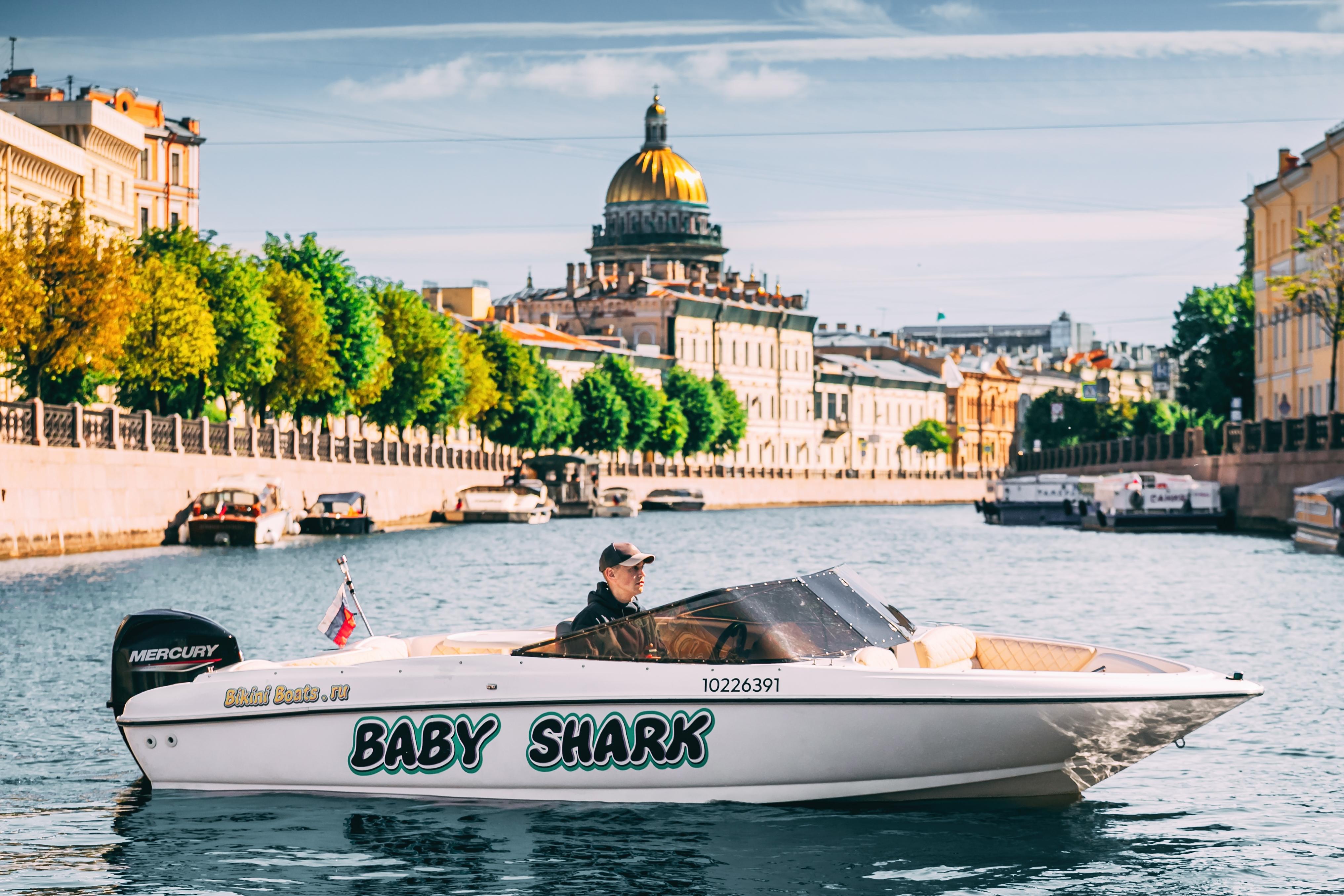 baby shark катер