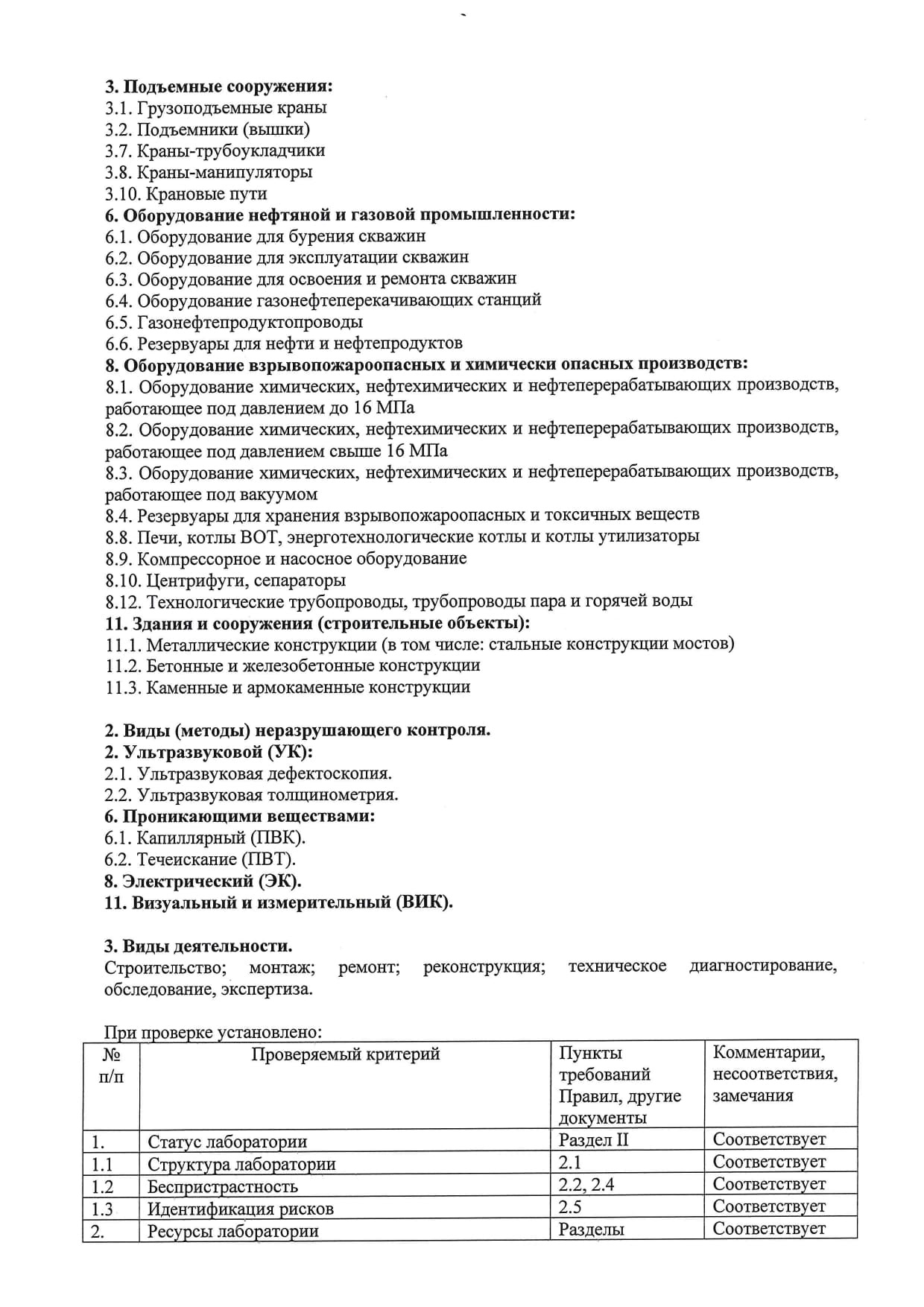 Лаборатория неразрушающего контроля 