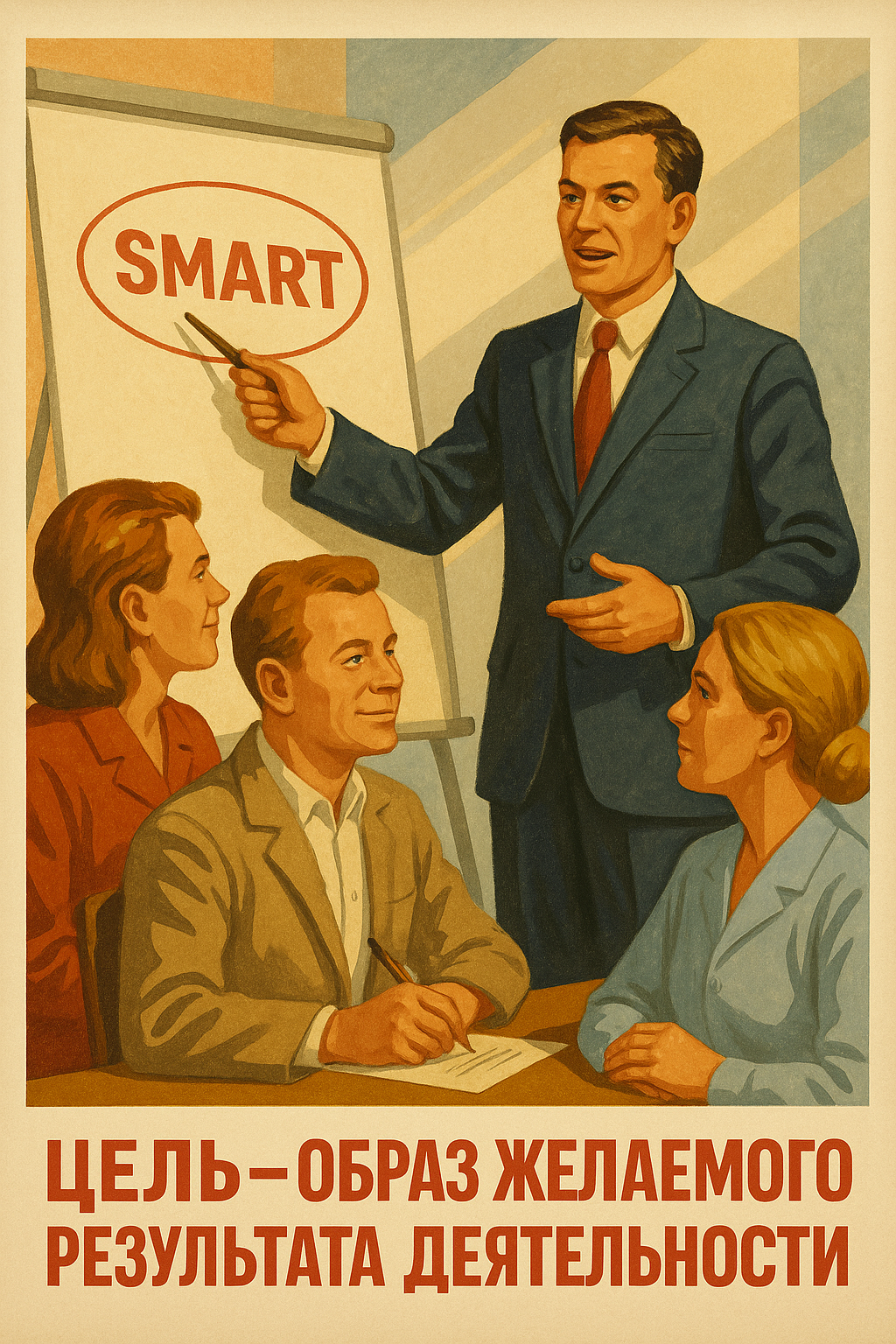 Постановка целей по SMART для руководителей. Цель как образ желаемого результата деятельности.