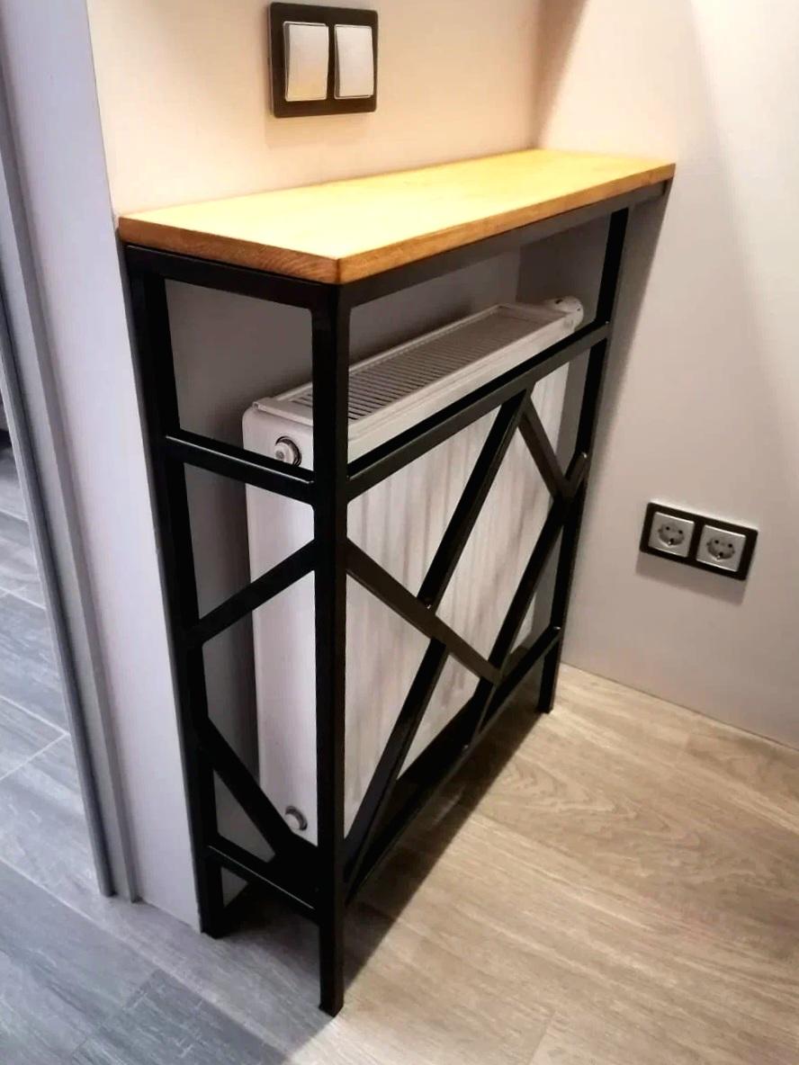 Тумба из металла в стиле лофт