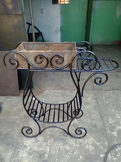 Мангал из металла на заказ