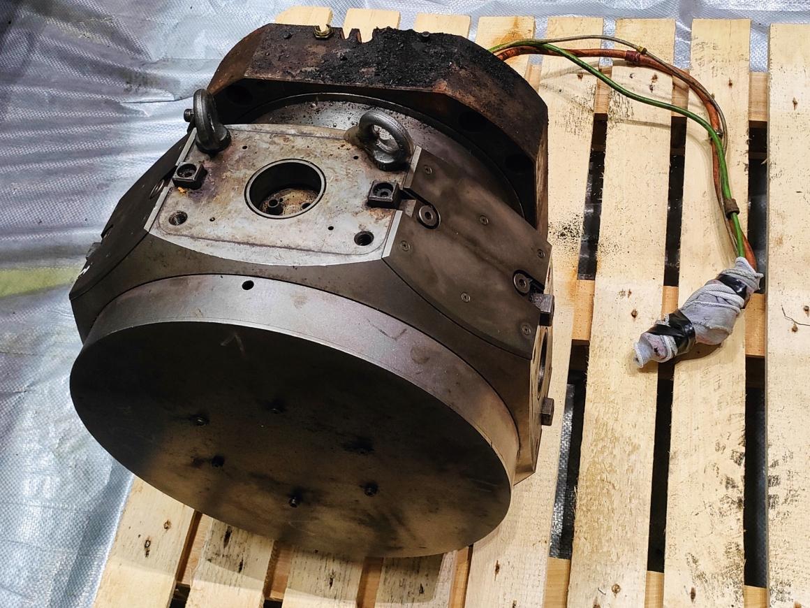 Револьверная голова до проведения ремонта