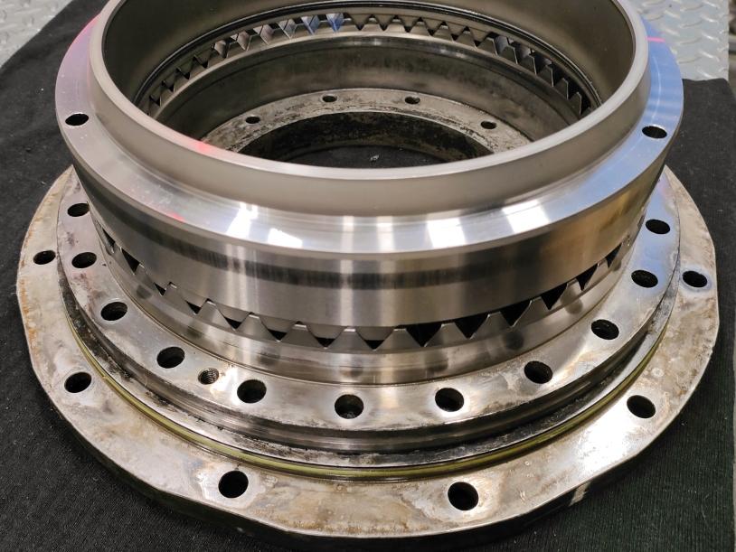 Сборка и проверка зацепления Хирта 