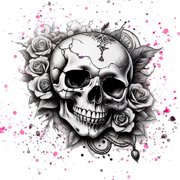 skull tattoo alt