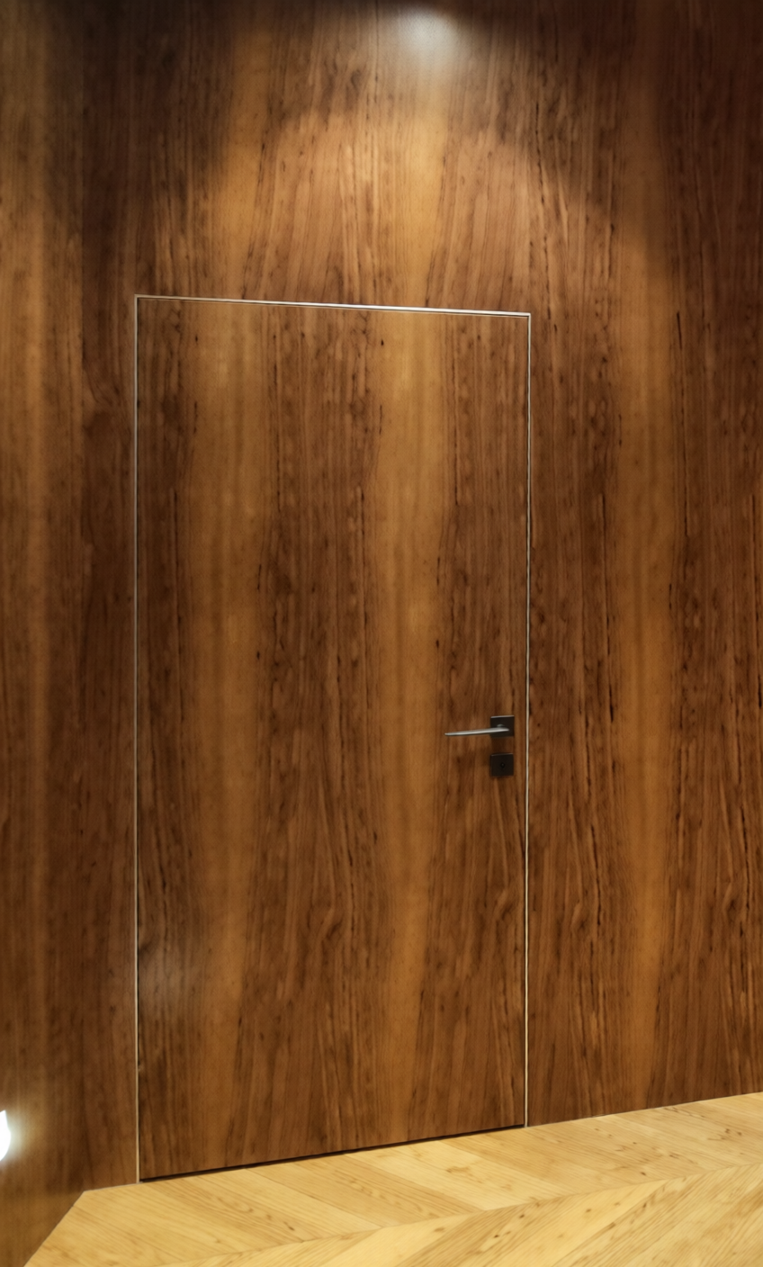 шпонированные двери фото