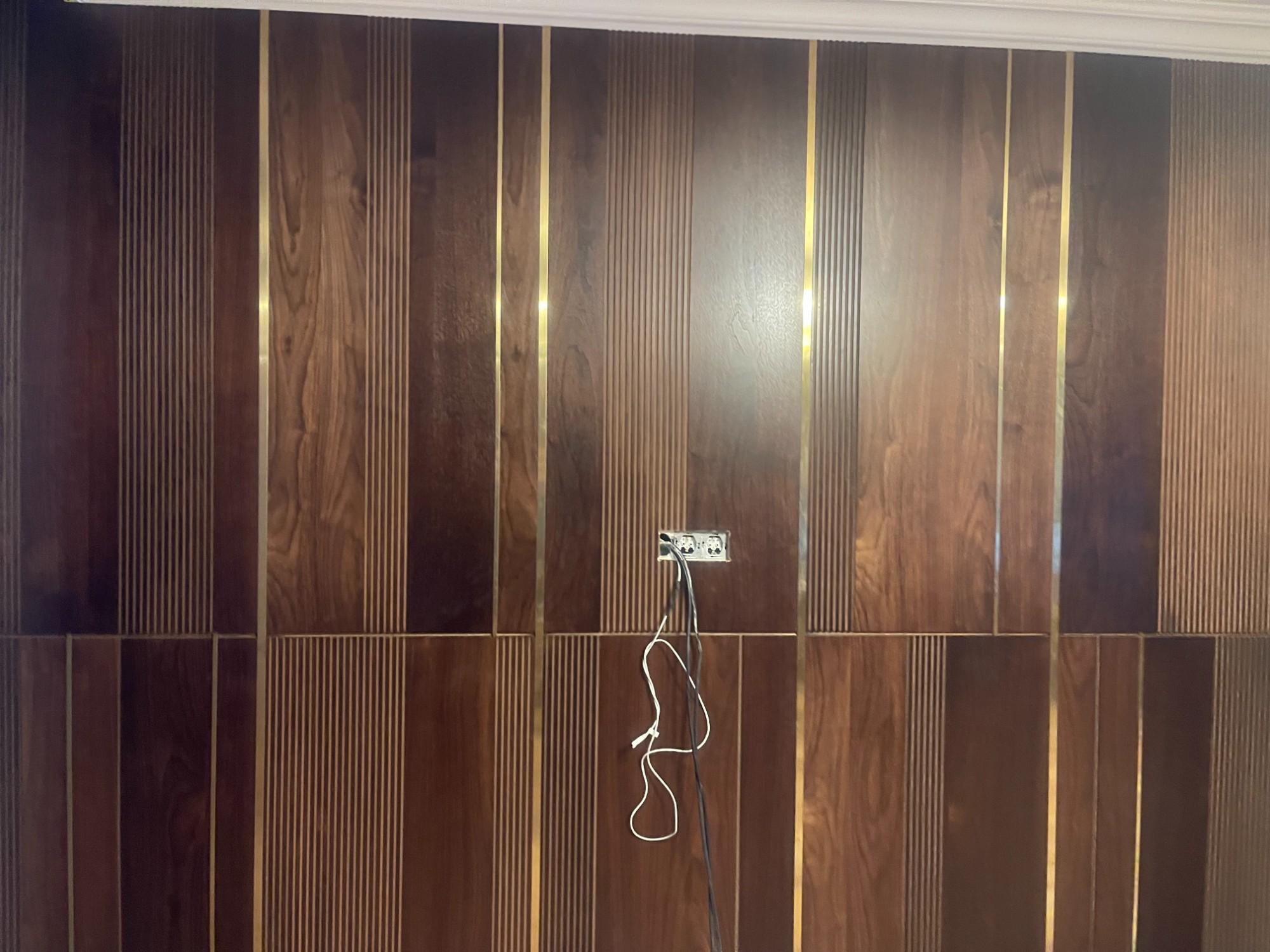 шпонированные стены под заказ