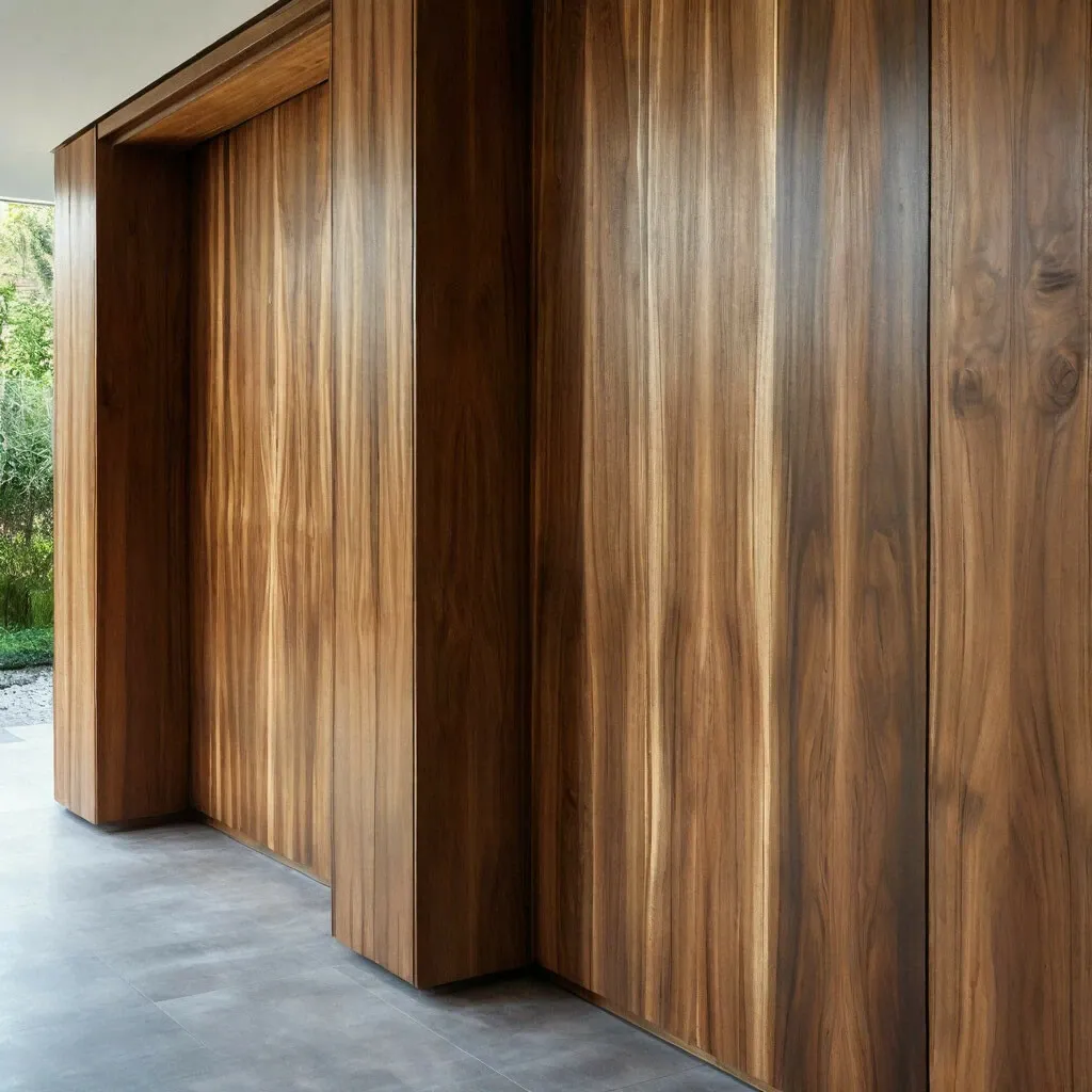 шпонированные шпонированные панели внутренней отделки стен в Москве