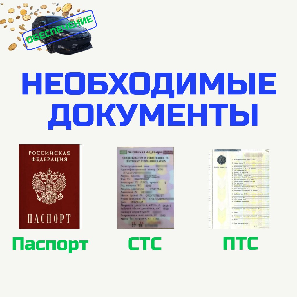 паспорт, СТС, ПТС