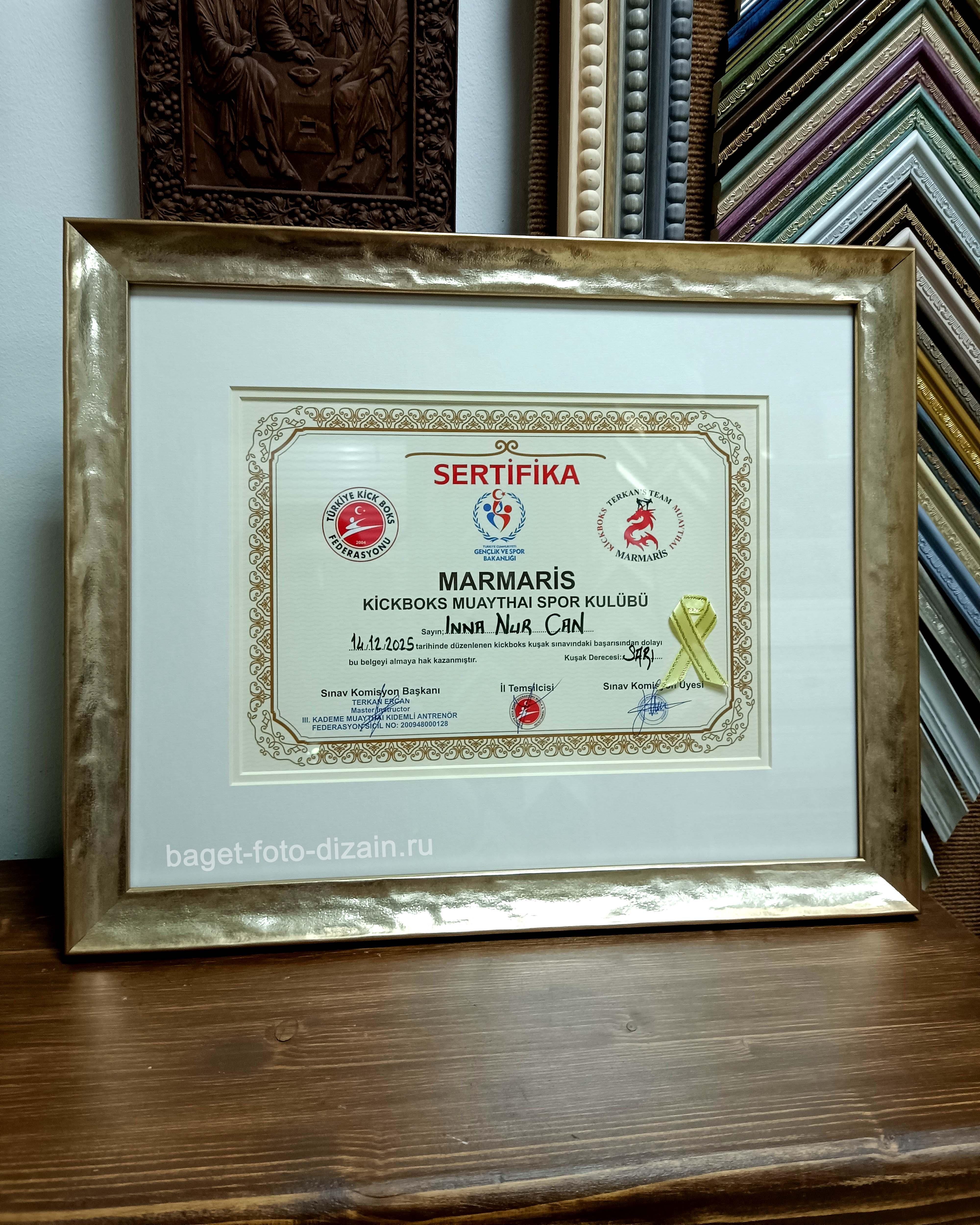 Фото в раме БАГЕТ-ФОТО-ДИЗАЙН