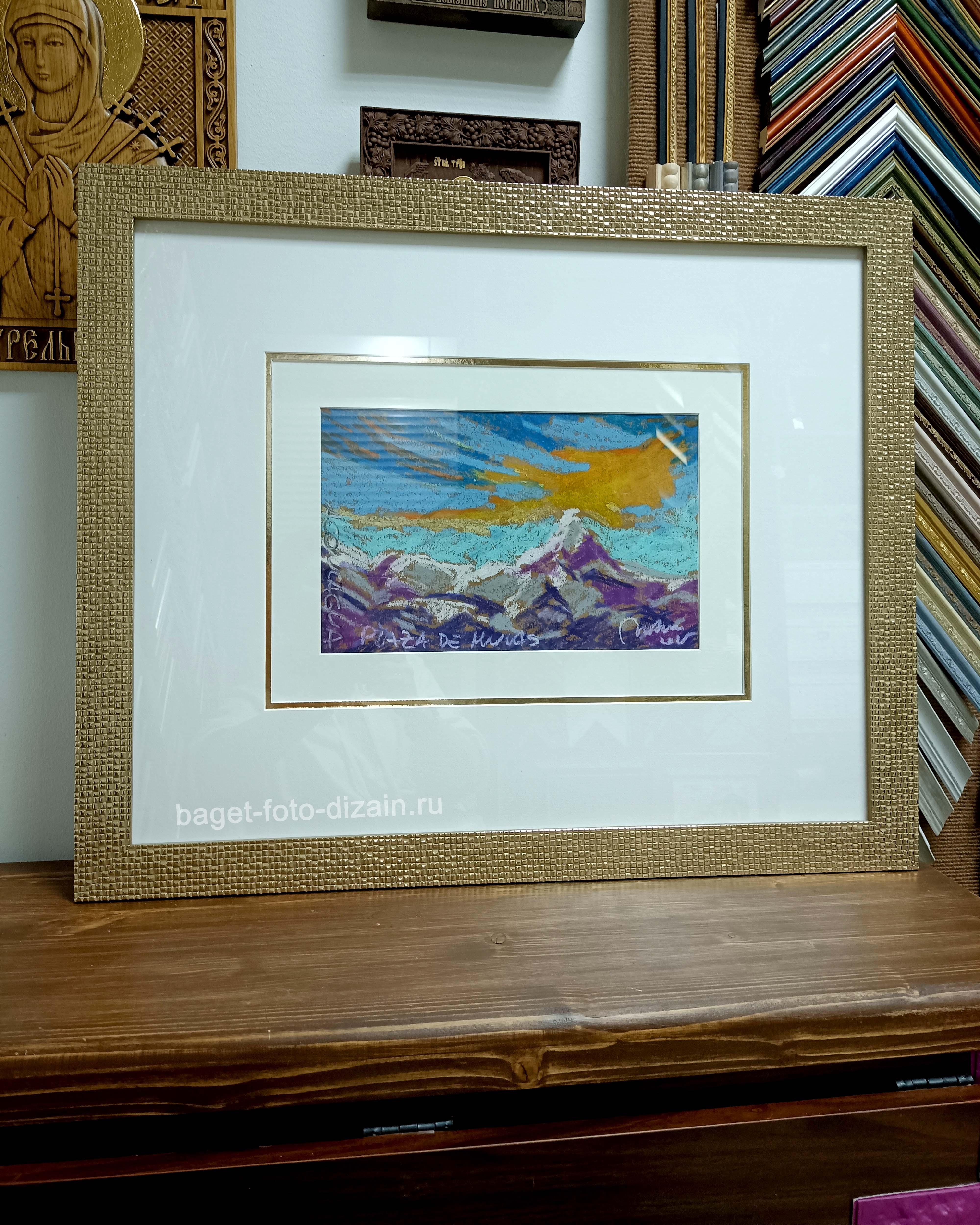 Картина в раме БАГЕТ-ФОТО-ДИЗАЙН