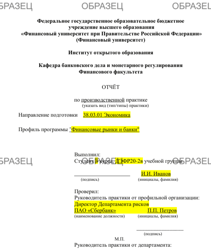 пример дипломной работы