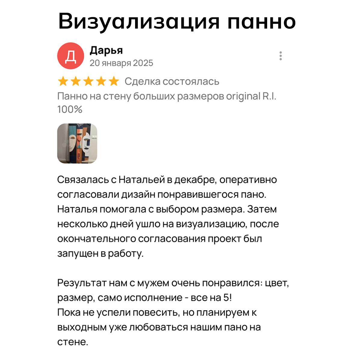 яркое панно абстракция отзыв Москва