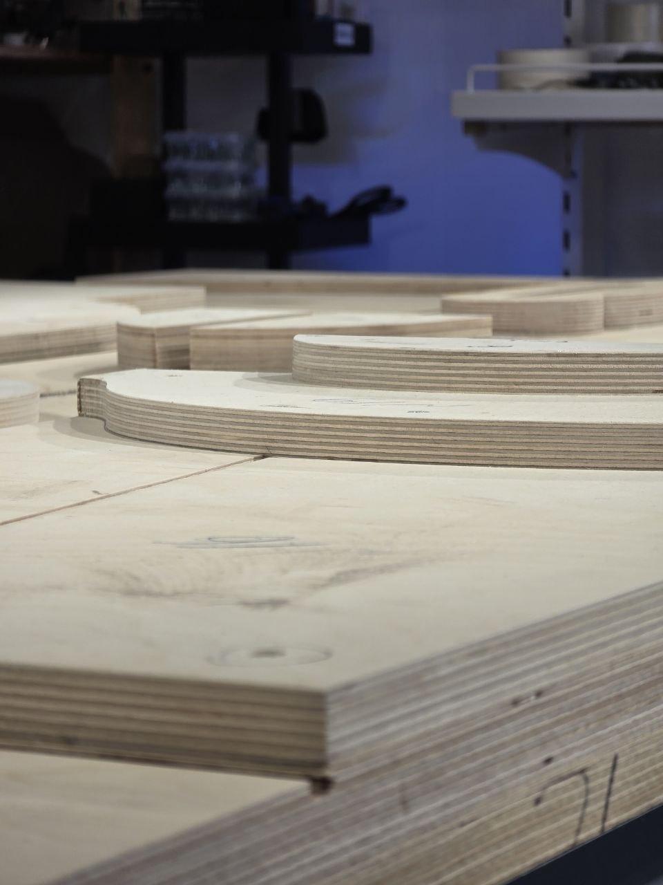 процесс создания панно в мастерской RI