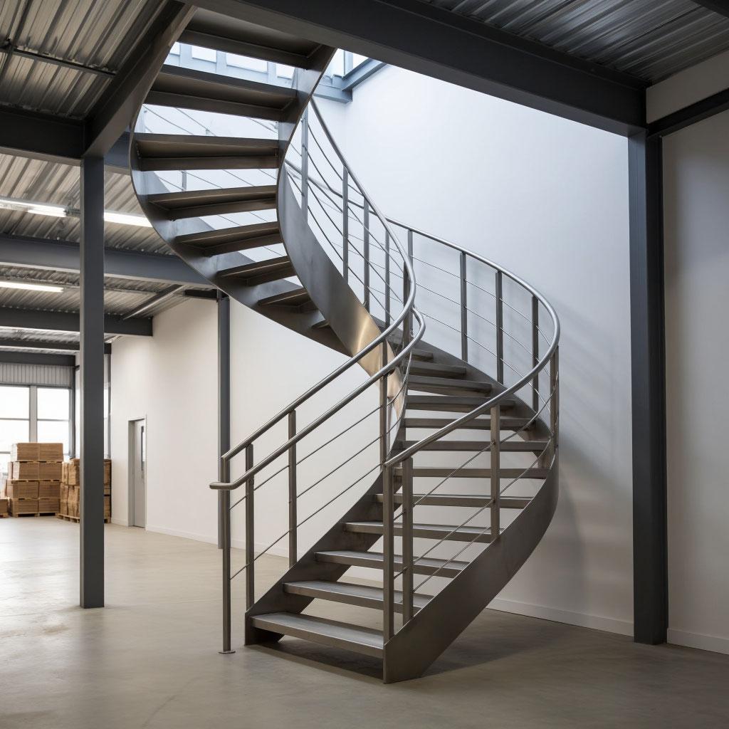 Красивая винтовая лестница