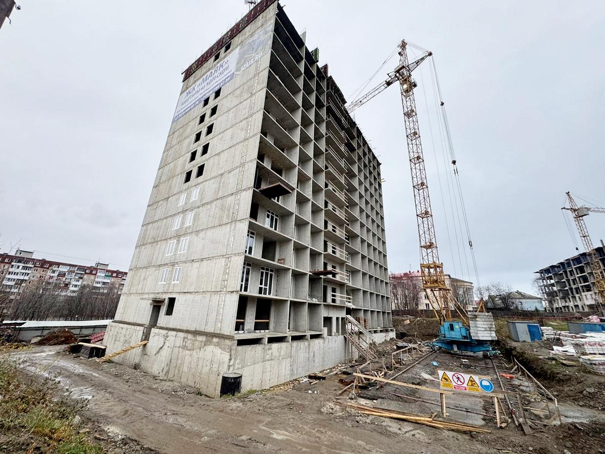 ход строительства октябрь