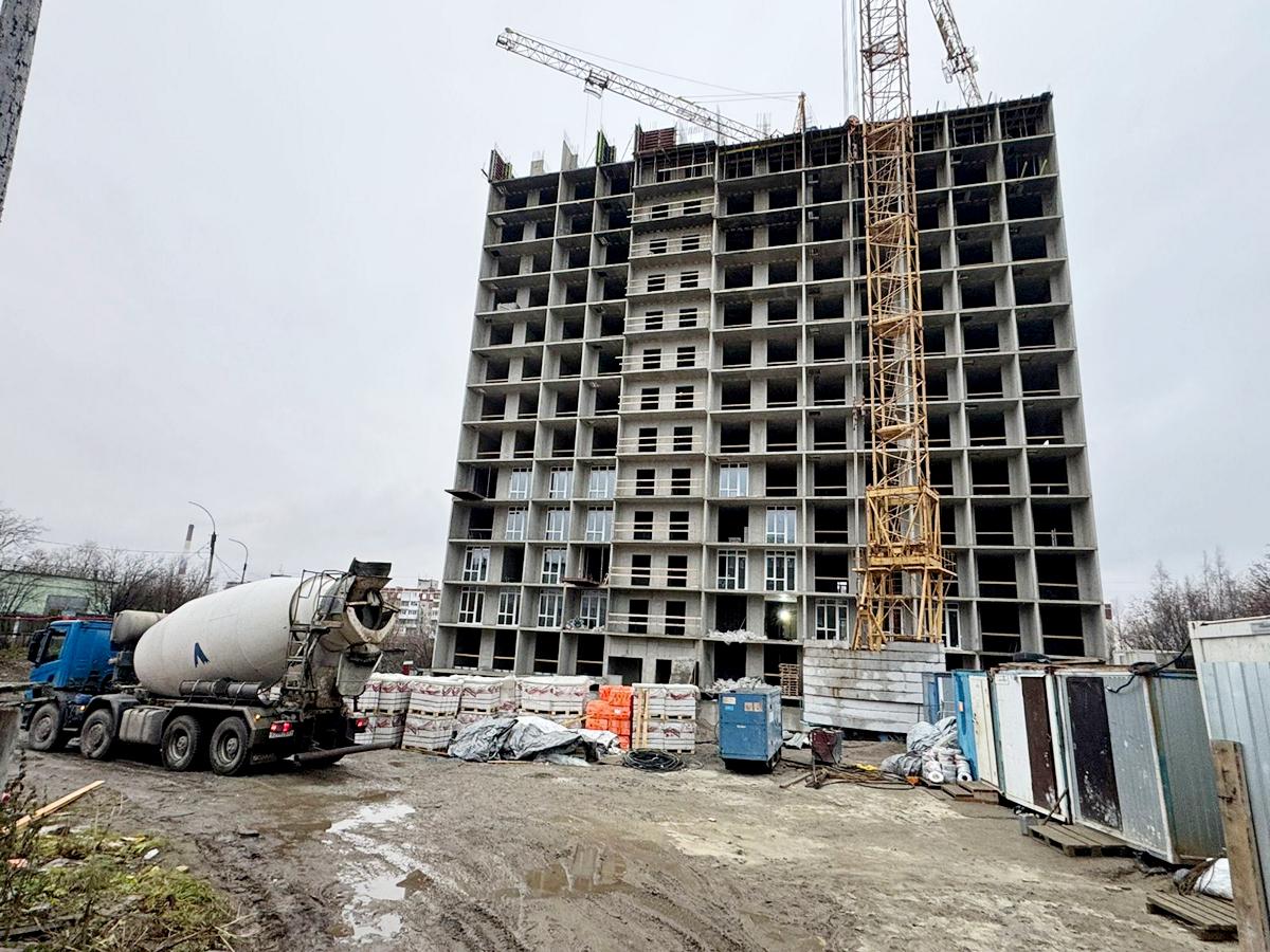 ход строительства октябрь