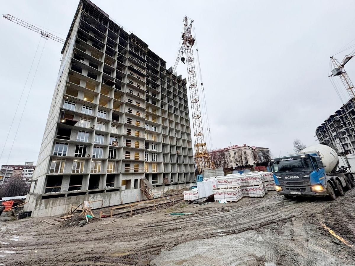 ход строительства ноябрь