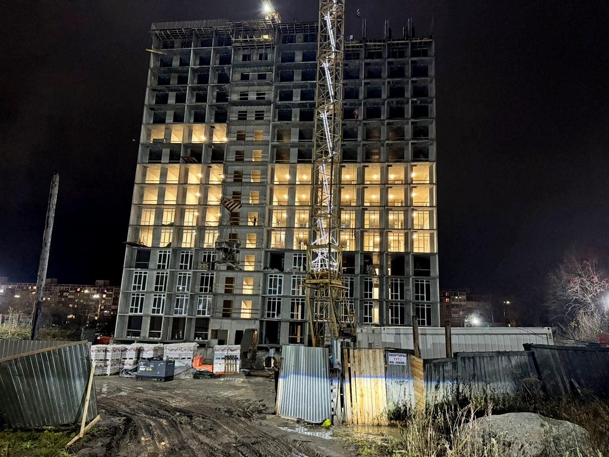 ход строительства ноябрь