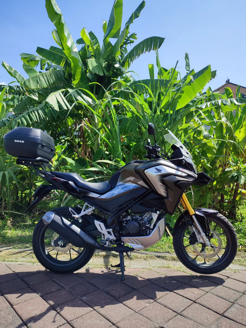 Honda CB150X brown