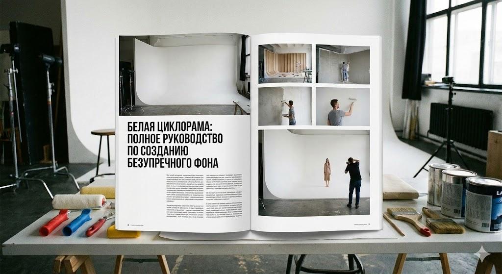 Белая циклорама: полное руководство по созданию безупречного фона