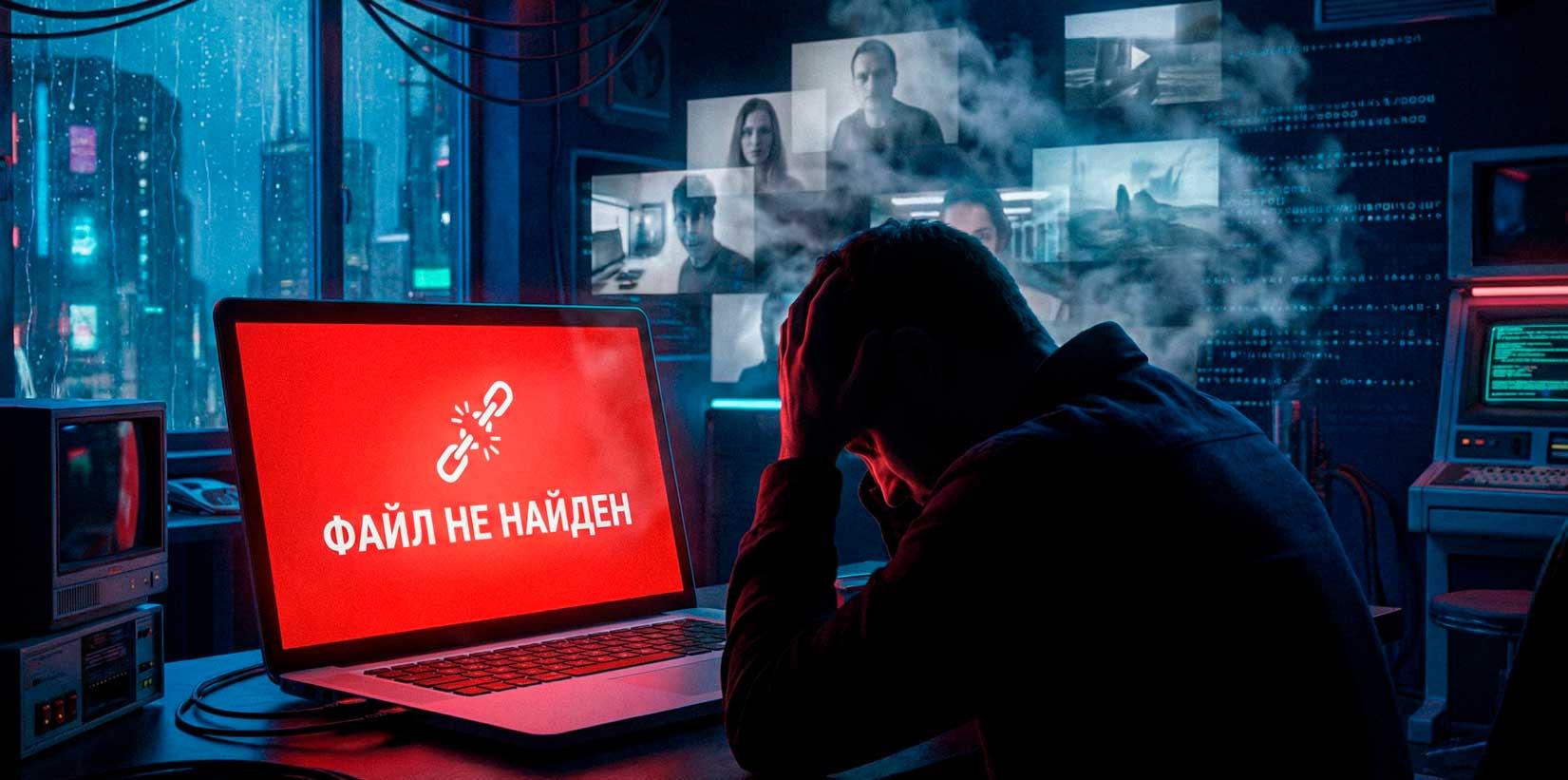 А файлы нужно было скачать сразу! (не кто за вас и кроме вас не будет нести ответственность за снятый материал)